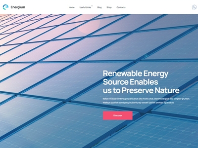 Energium WordPress site